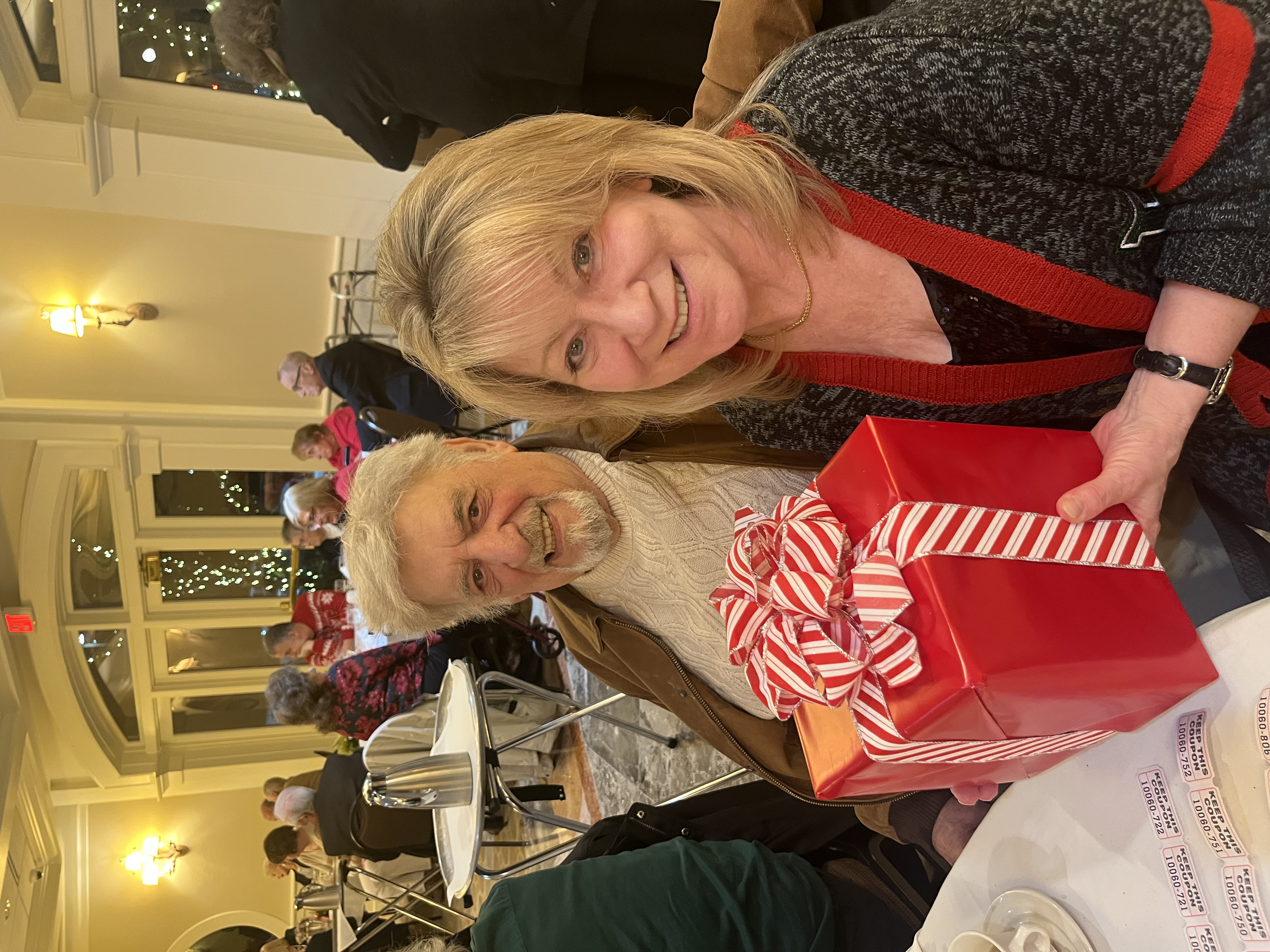 Guests at Villa Penna during the party