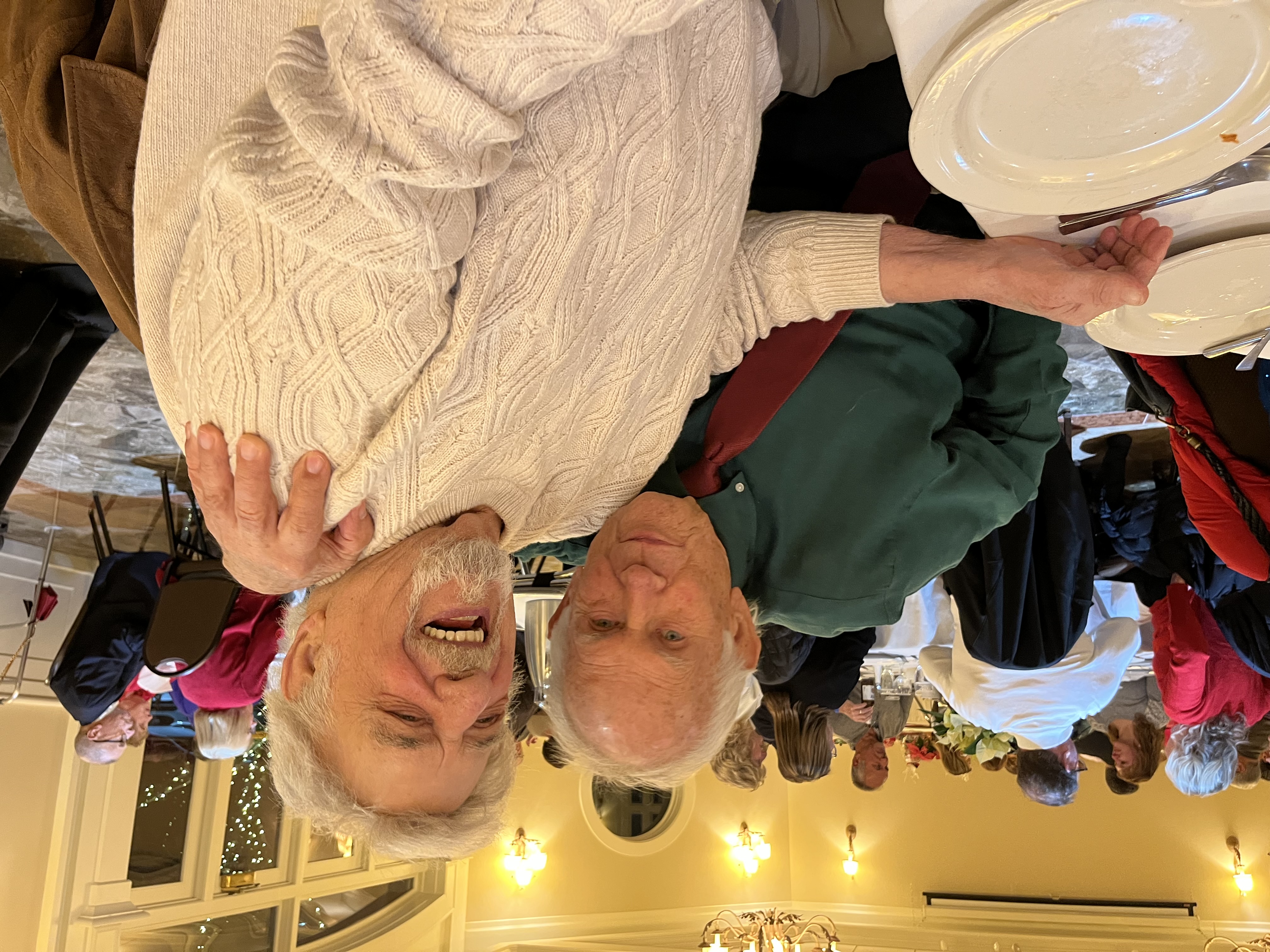 Guests listening to music