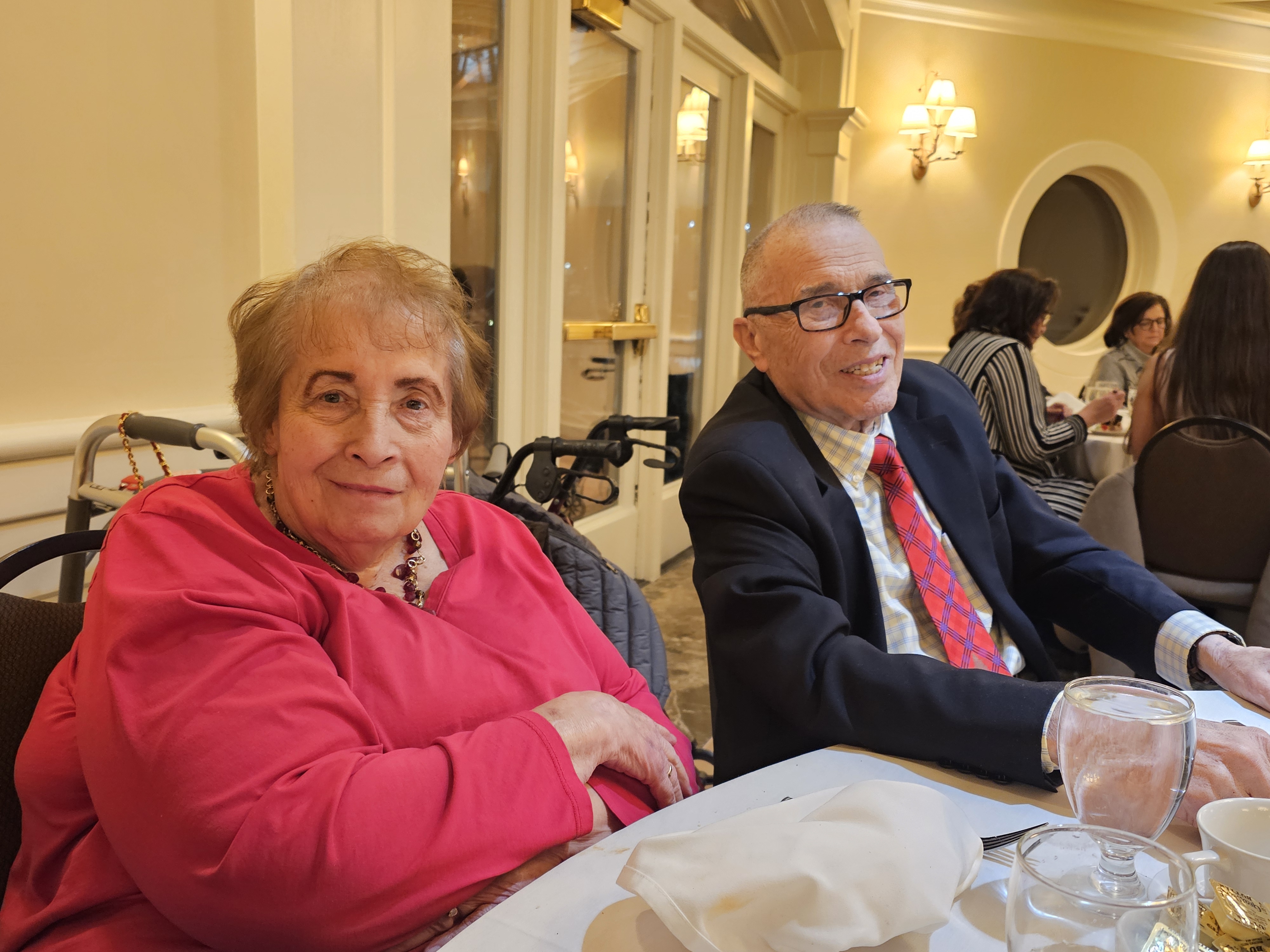 Guests celebrating together