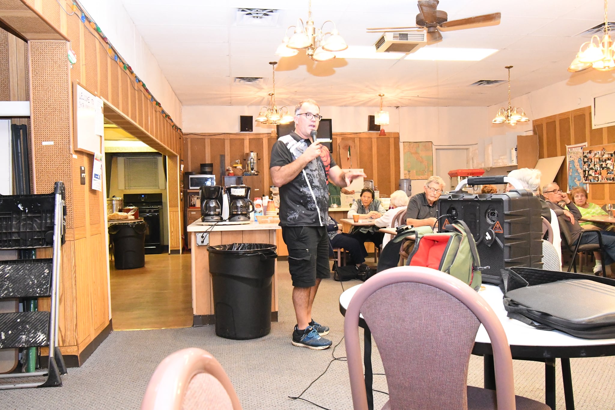 Lodge interior detail