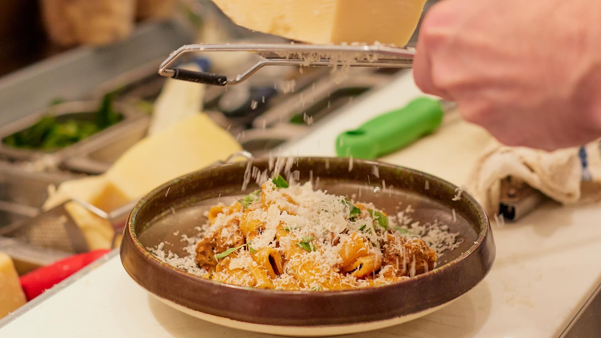 Mad Nice Parmesan Pasta from the official site