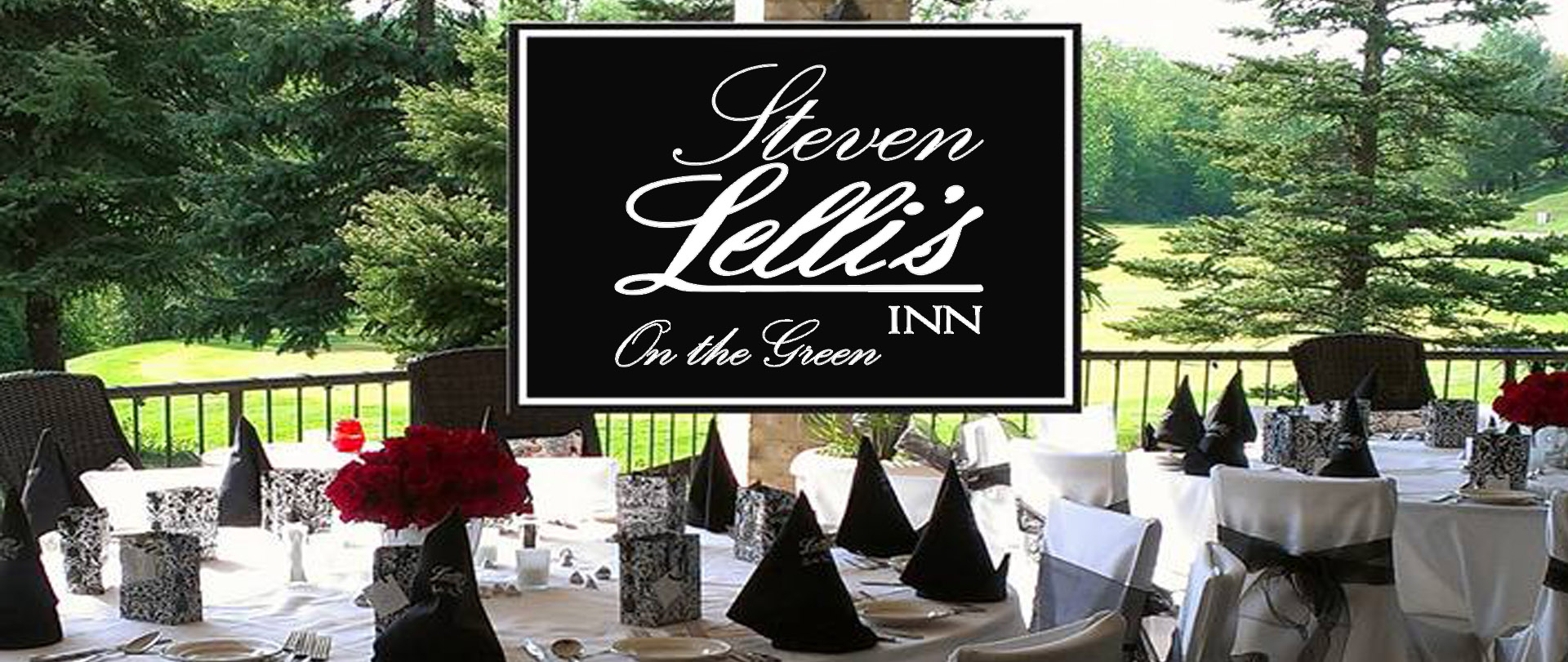 Steven Lelli's Inn on the Green homepage banner from the official site